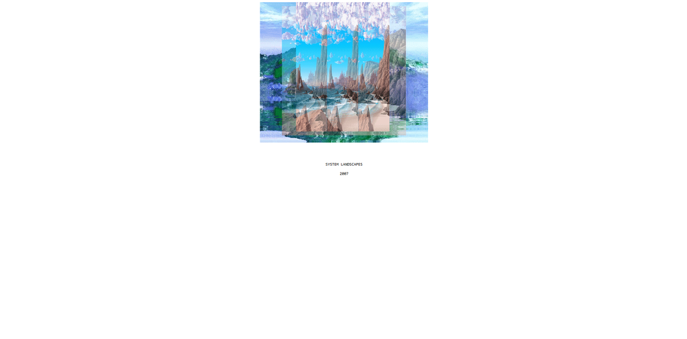 System Landscapes by Petra Cortright
